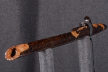 African Blackwood Burl Native American Flute, Minor, Mid A-4, #U6G (5)